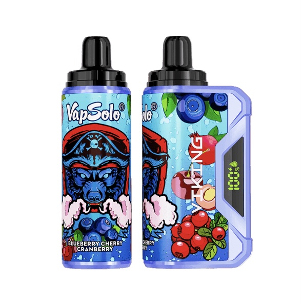 VapSolo VapSolo VIKING 12000 Puffs Blueberry Cherry Cranberry