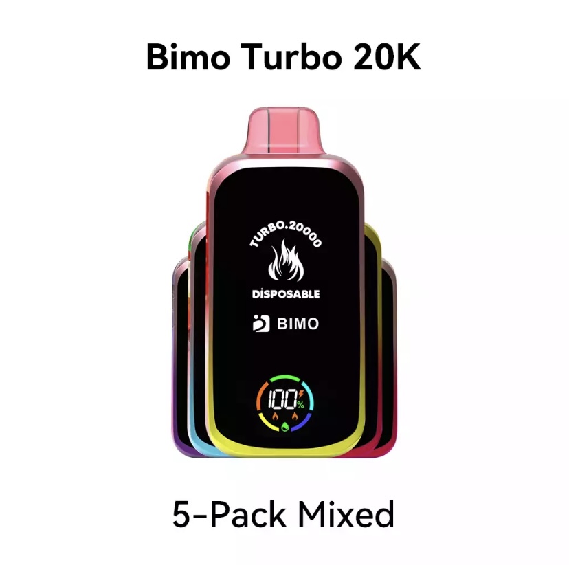 BIMO BIMO Turbo 20000 Puffs – 5 Pack