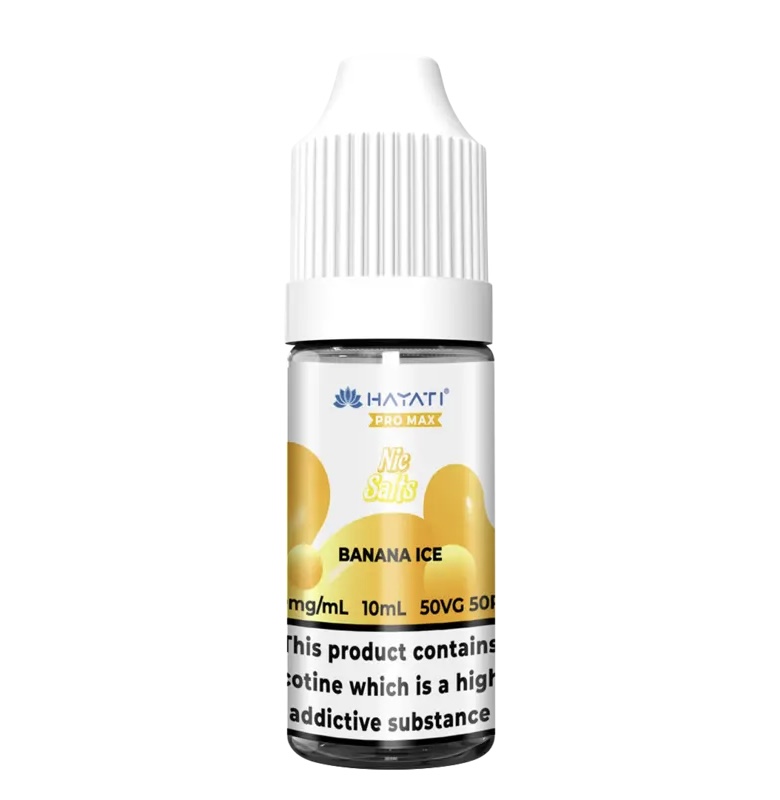 Crystal Crystal Pro Max Nic Salts by Hayati - Banana Ice