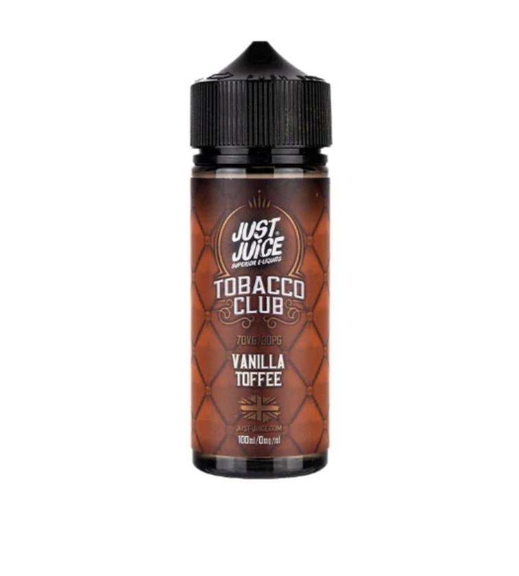 Vanilla Vanilla Toffee Tobacco 100ml Shortfill E-Liquid by Just Juice