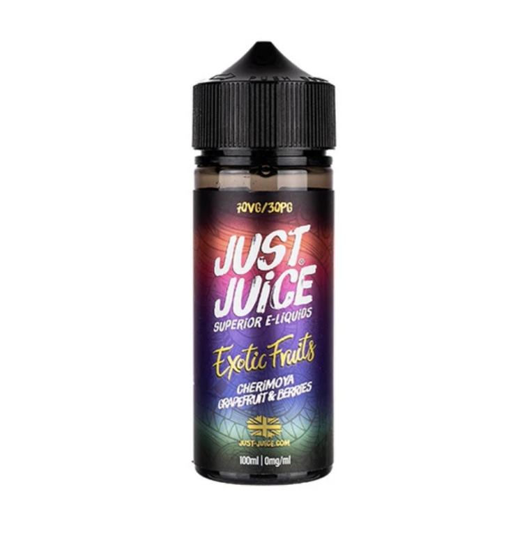 Cherimoya, Cherimoya, Grapefruit & Berries 100ml Shortfill E-Liquid by Just Juice
