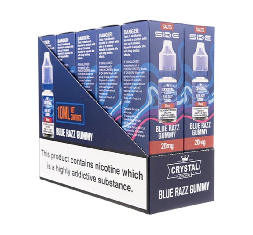 SKE SKE Crystal Nic Salt E-Liquids - Pack of 10