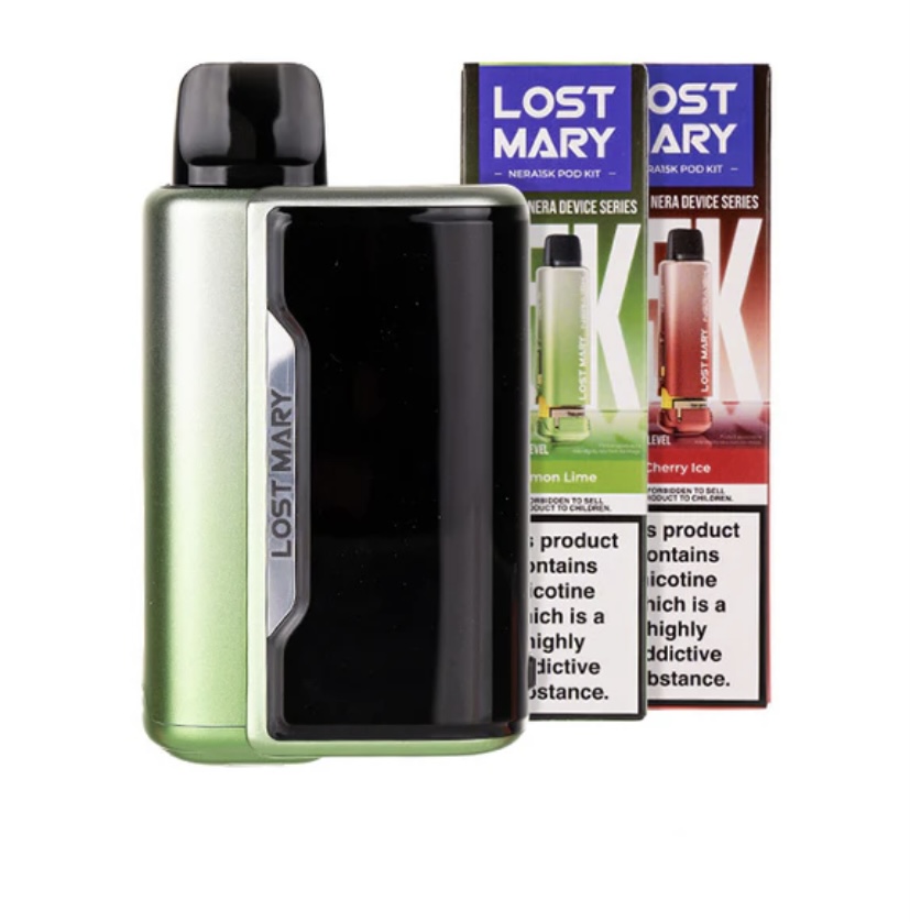 Vaporizers Direct Lost Mary Nera 30k Fullview Prefilled Pod Kit Bundle