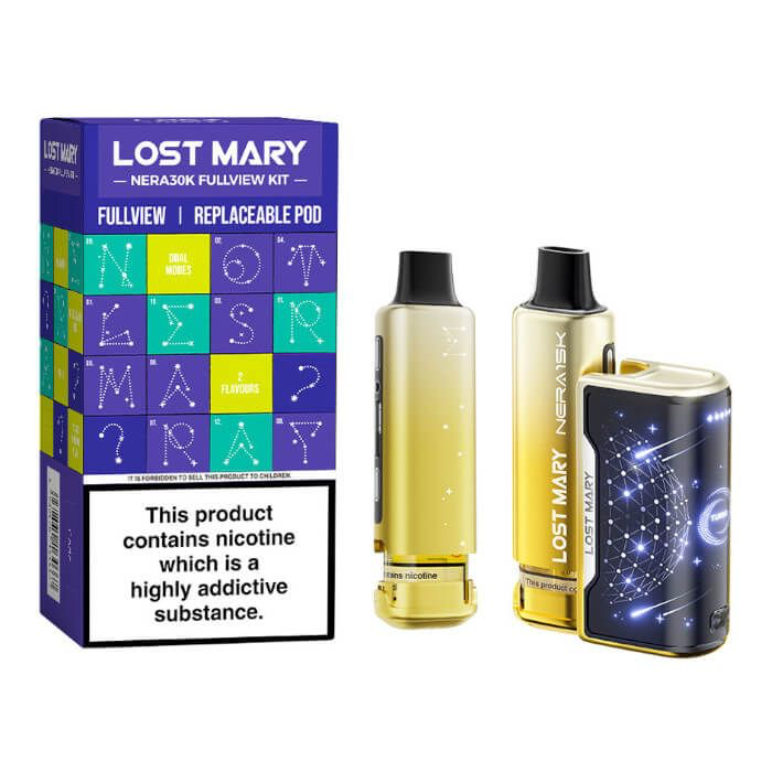 Lost Lost Mary NERA30K Prefilled Vape Kit Stargazer Yellow Edition