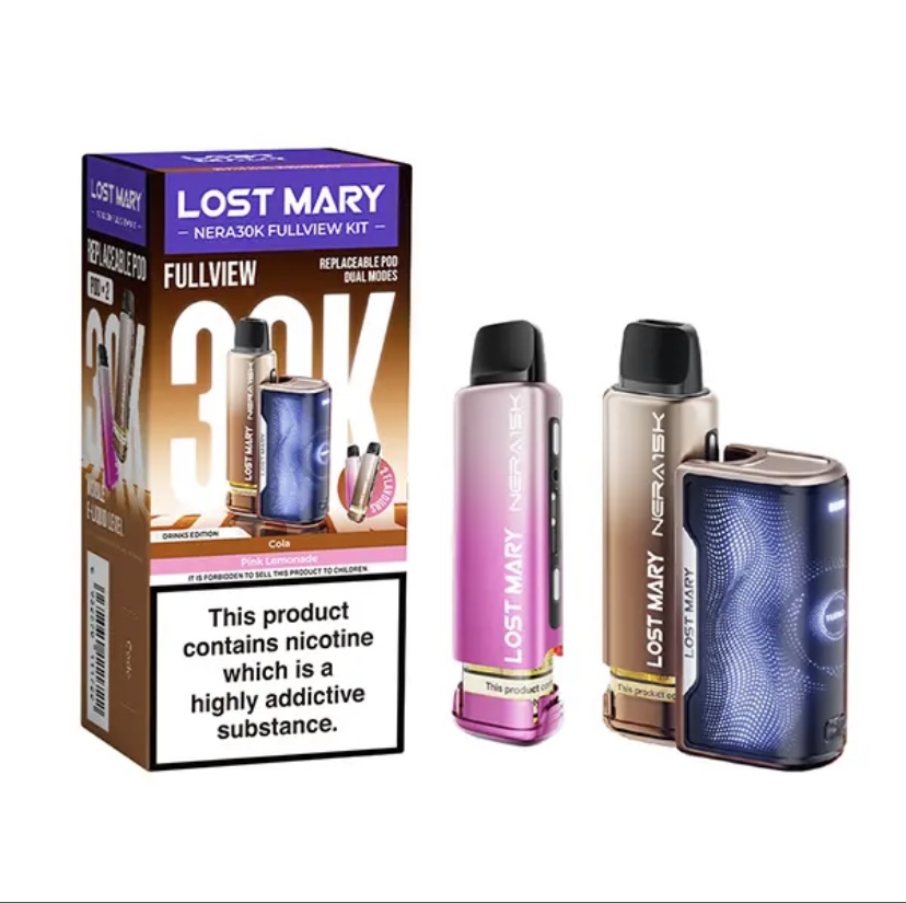 Lost Lost Mary NERA30K Prefilled Vape Kit Stargazer Drinks Edition