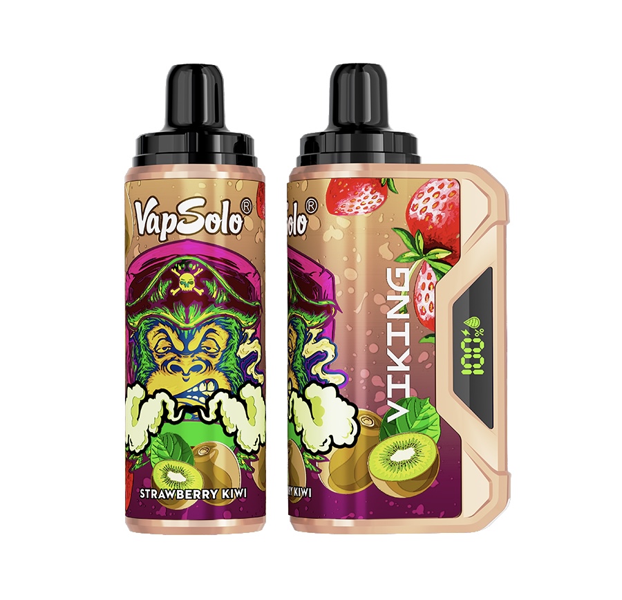VapSolo VapSolo VIKING 12000 Puffs Strawberry Kiwi
