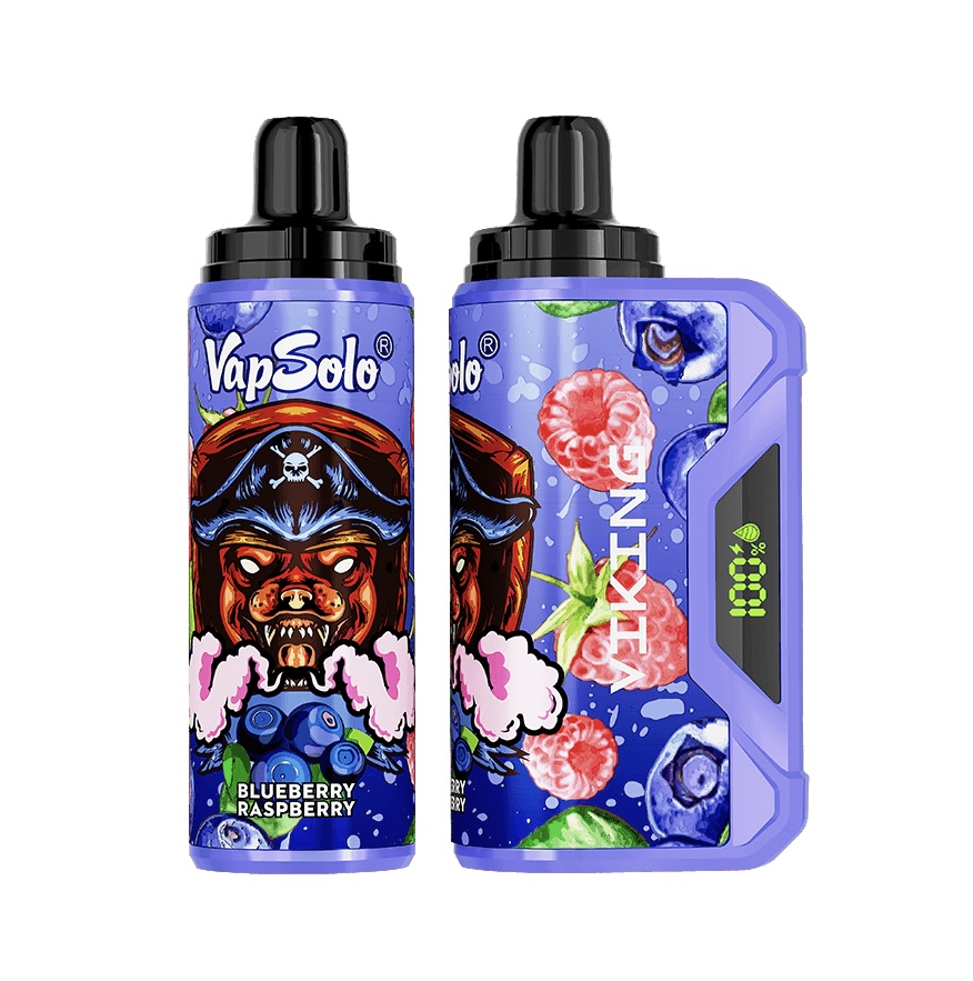 VapSolo VapSolo VIKING 12000 Puffs Blueberry Raspberry