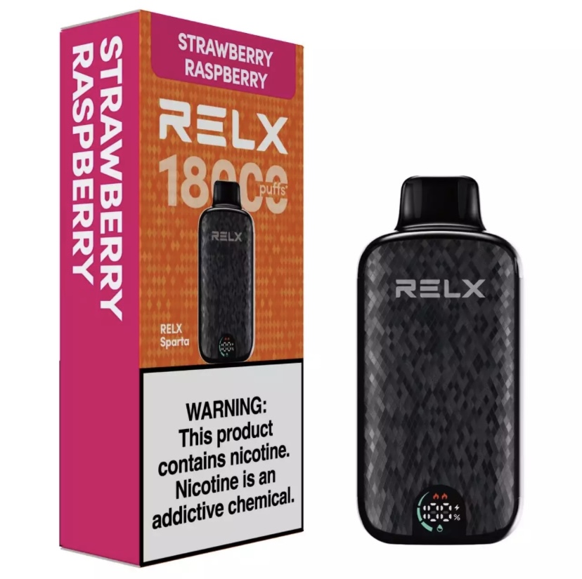 RELX RELX Sparta 18000 Puffs – Strawberry Raspberry