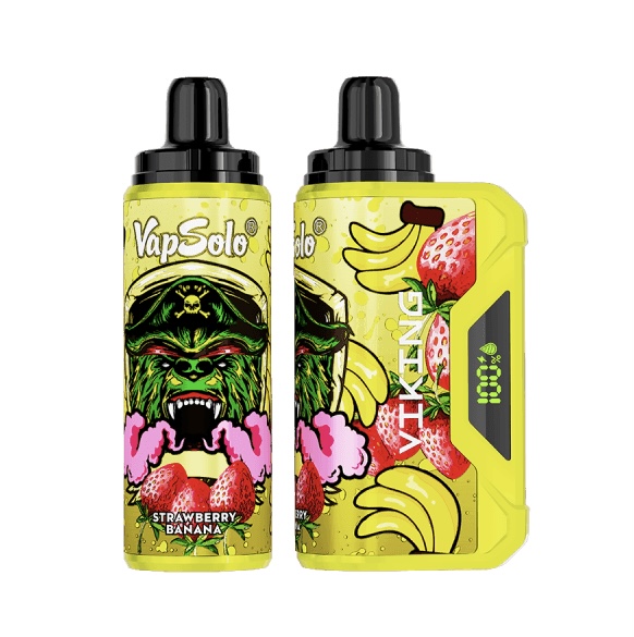 VapSolo VapSolo VIKING 12000 Puffs Strawberry Banana
