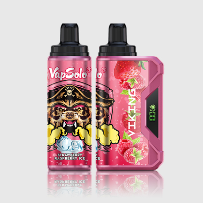 VapSolo VapSolo VIKING 12000 Puffs Strawberry Raspberry Ice