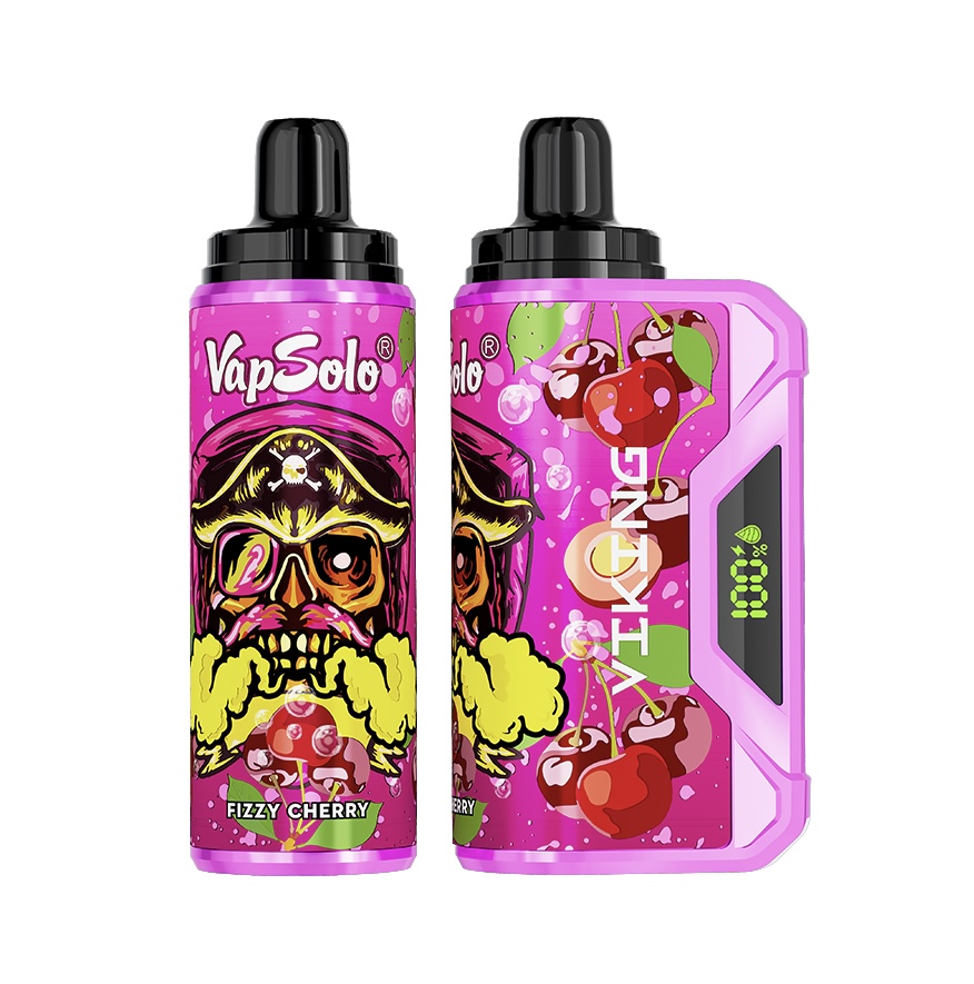 VapSolo VapSolo VIKING 12000 Puffs Fizzy Cherry