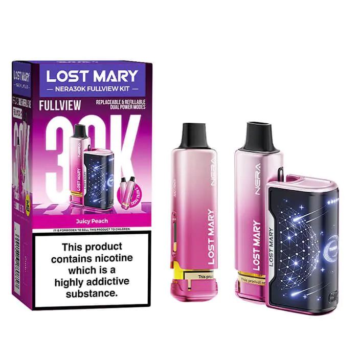Lost Lost Mary Nera 30K Prefilled Vape Kit-Juicy Peach
