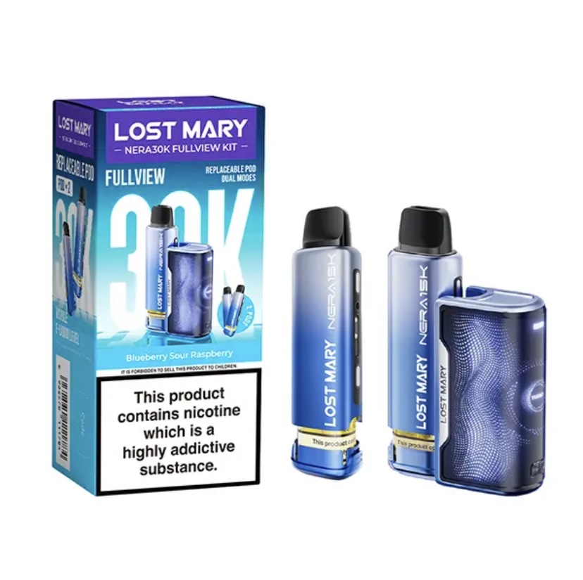 Lost Lost Mary NERA30K Prefilled Pod Kit-Blueberry Sour Raspberry