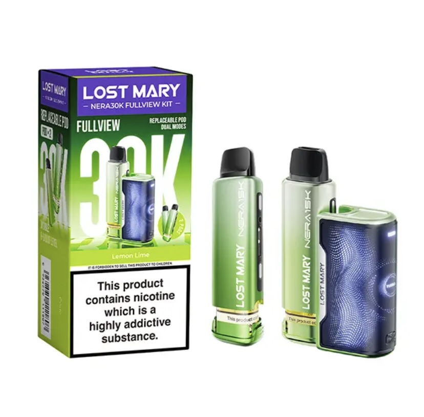 Lost Lost Mary NERA30K Prefilled Pod Kit-Lemon Lime