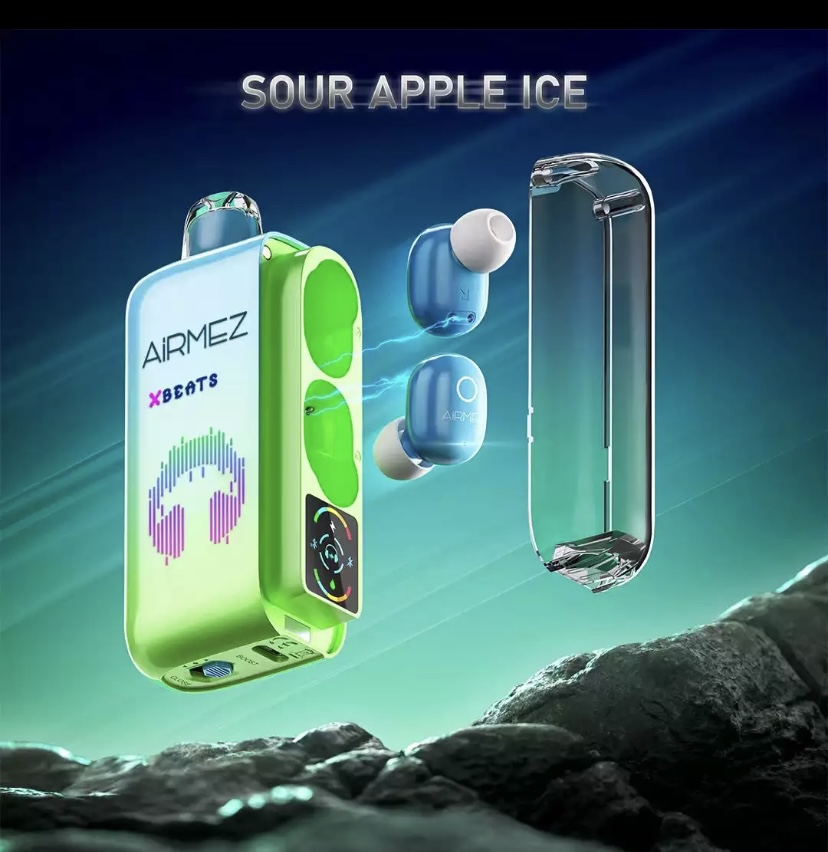Airmez Airmez Xbeats 40000 Puffs – Sour Apple Ice