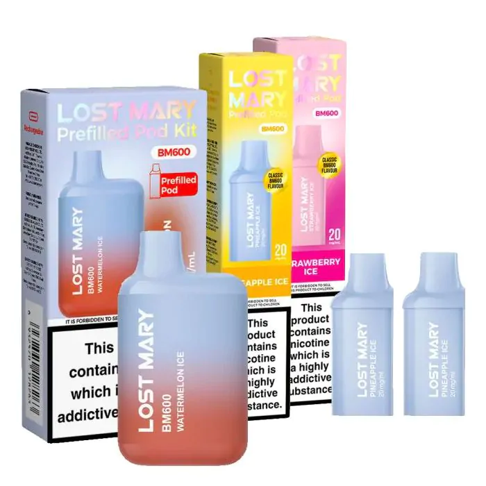 Lost Lost Mary BM600 Prefilled Kit & Pods Bundle