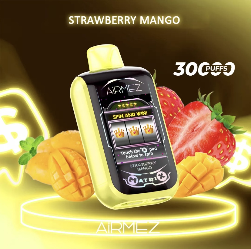 Airmez Airmez Matrix Pro 30000 Puffs – Strawberry Mango