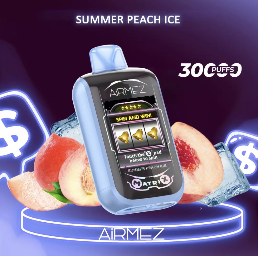 Airmez Airmez Matrix Pro 30000 Puffs – Summer Peach Ice