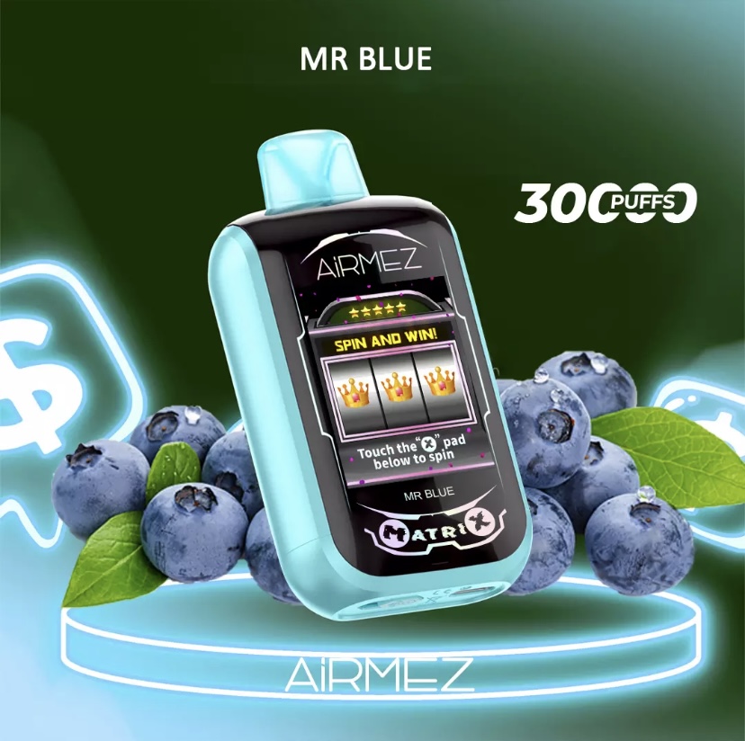 Airmez Airmez Matrix Pro 30000 Puffs – Mr Blue