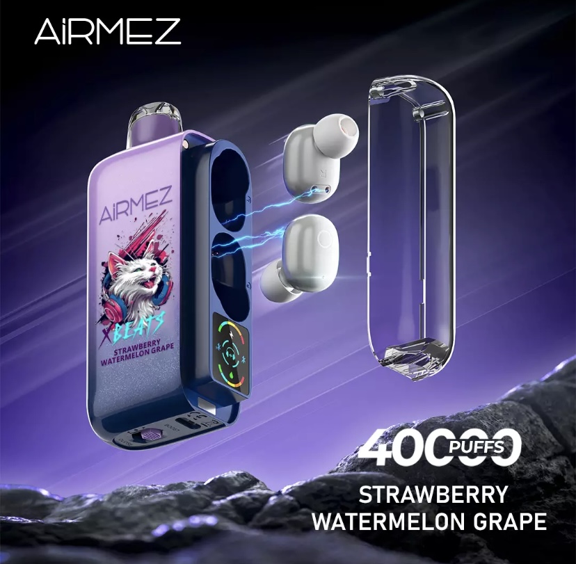 Airmez Airmez Xbeats 40000 Puffs – Strawberry Watermelon Grape