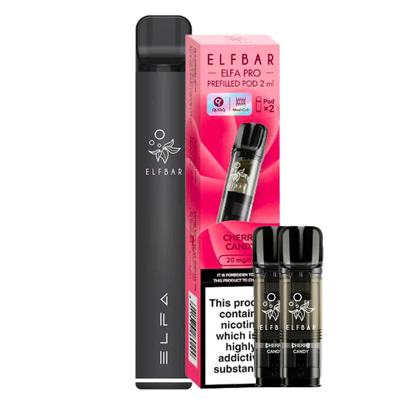 Vaporizers Direct Elf Bar Elfa Pro Rechargeable Pod Device Bundle Kit