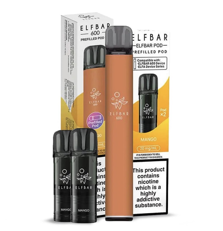 Elf Elf Bar 600 Rechargeable Pod Device Bundle Kit