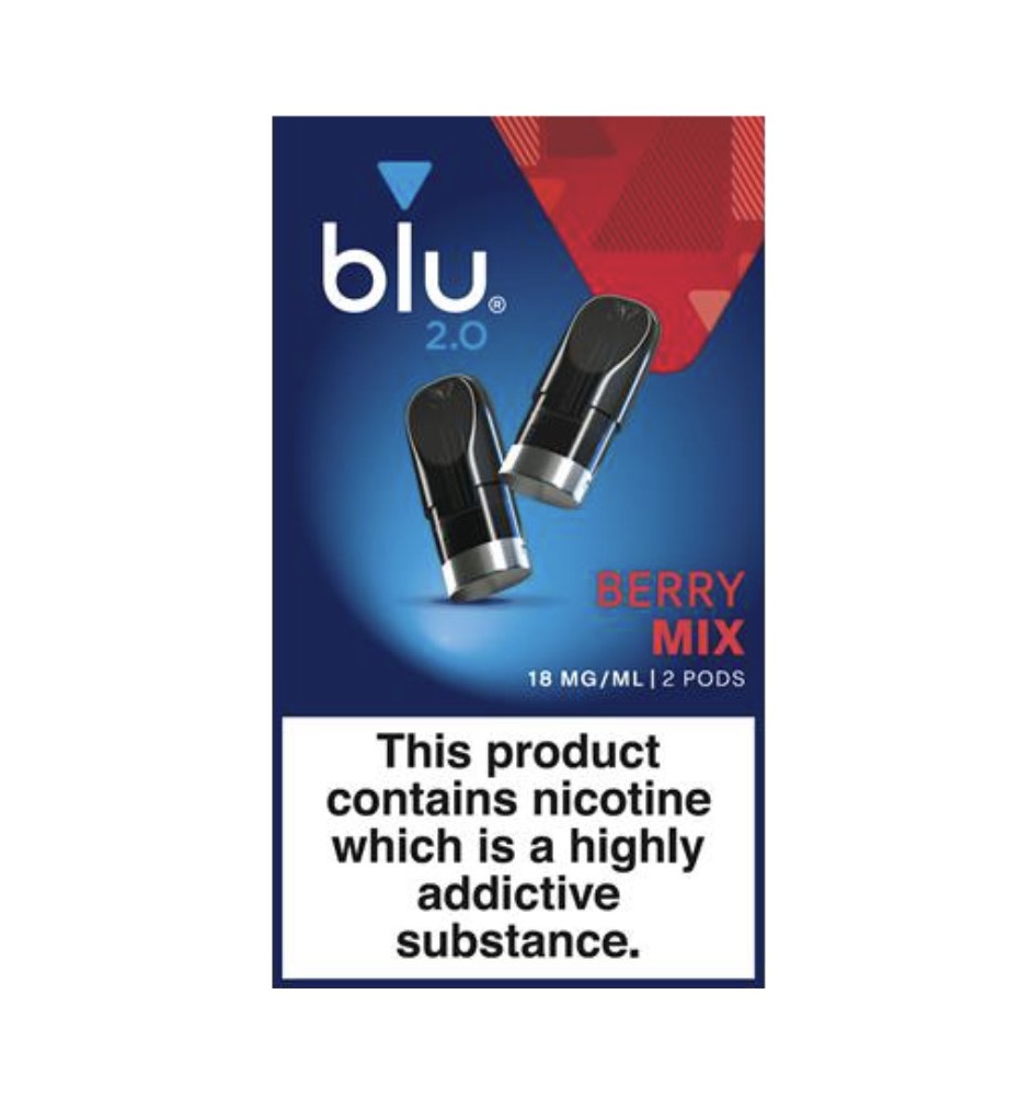 Blu Blu 2.0 Berry Mix E Liquid Pods - 2 Pack