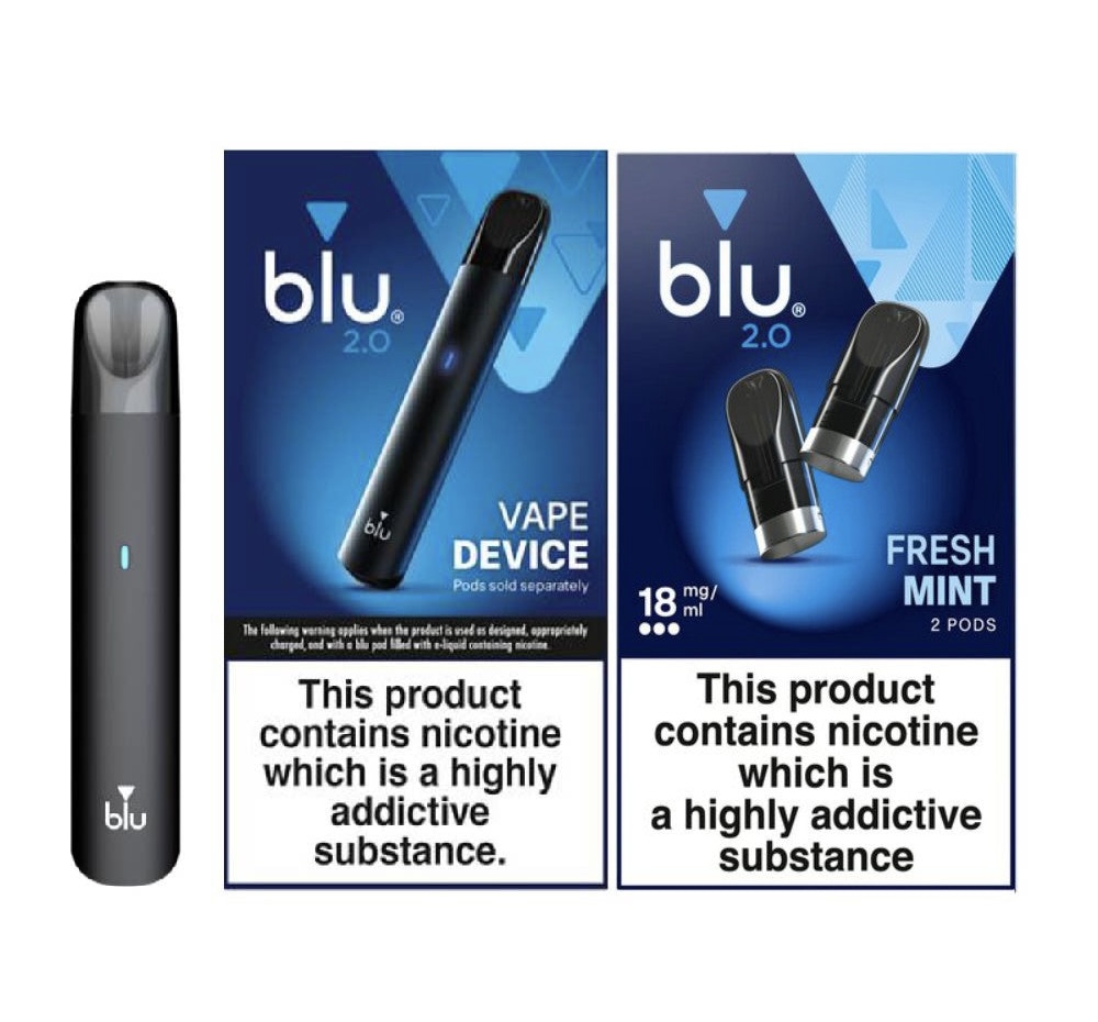 Blu Blu 2.0 Fresh Mint Starter Bundle